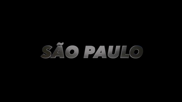 SÃo保罗，巴西，填充和阿尔法通道视频下载