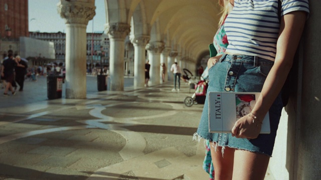意大利的女游客:威尼斯视频下载