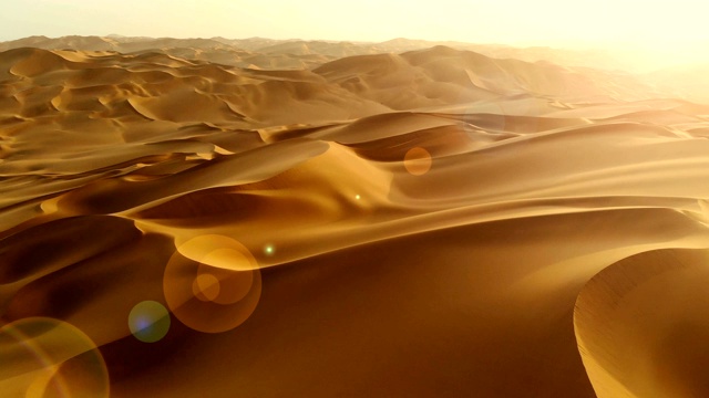 沙漠景观视频素材
