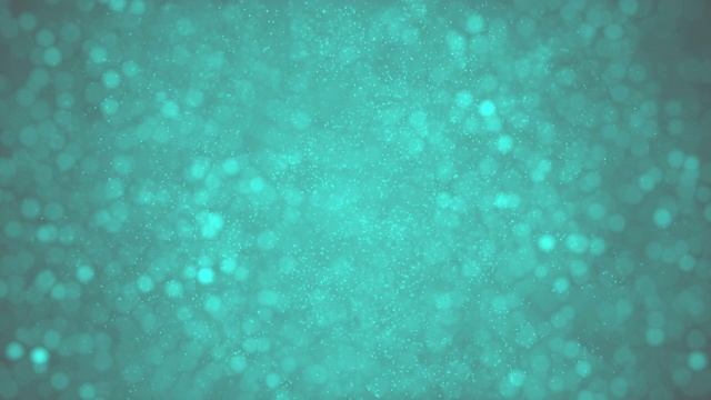 4k闪亮的绿色粒子背景(蓝色，垂直)-循环股票视频视频素材