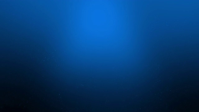 4k蓝色水下与阳光和海藻可循环股票视频视频素材