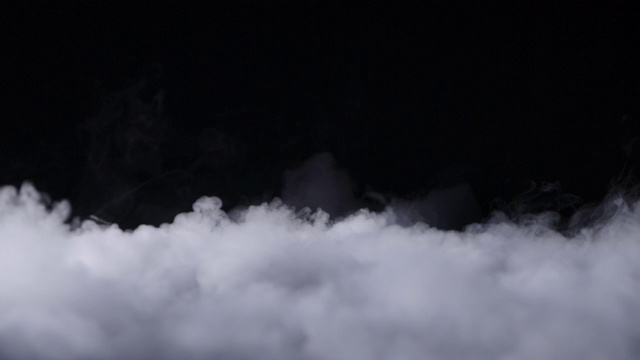 现实的干冰烟雾云雾视频素材
