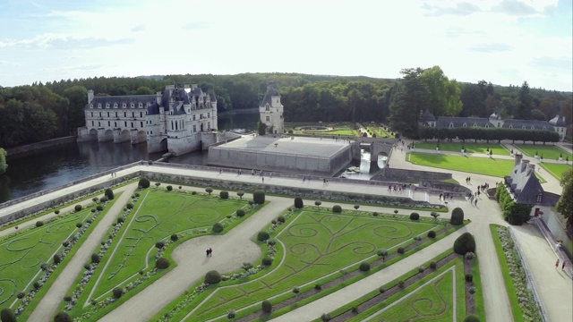 法国切农索的城堡视频下载
