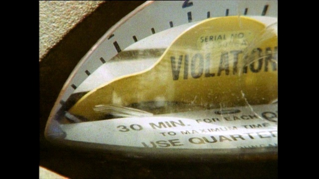 投币式停车收费表于1991年投入使用视频下载