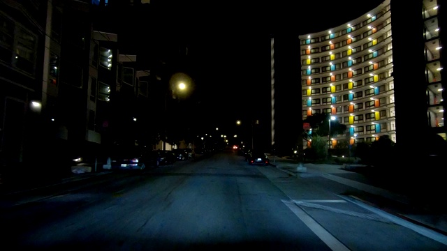 SF加州街道IX同步系列前视图驾驶工艺板视频下载