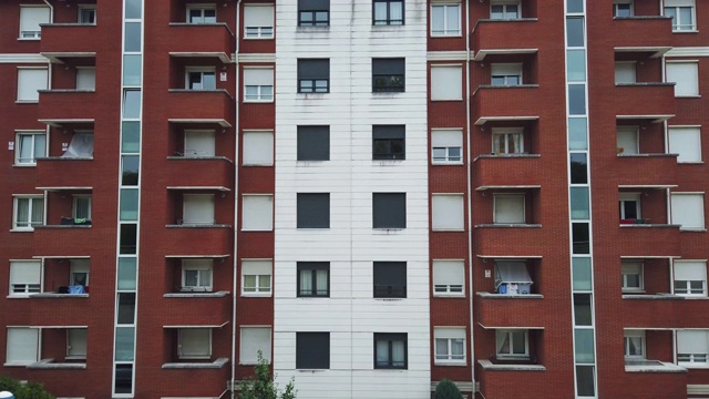 现代住宅建筑视频素材
