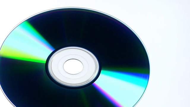 HD旋转光盘- CD或DVD磁盘视频下载