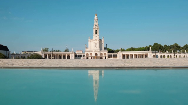 葡萄牙的法蒂玛圣殿视频素材