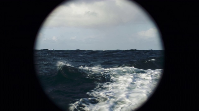 北海的海上航行:波涛汹涌视频下载