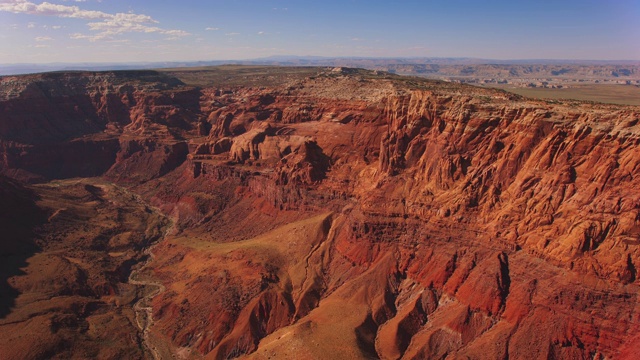 美国大峡谷的红色砂岩悬崖视频素材