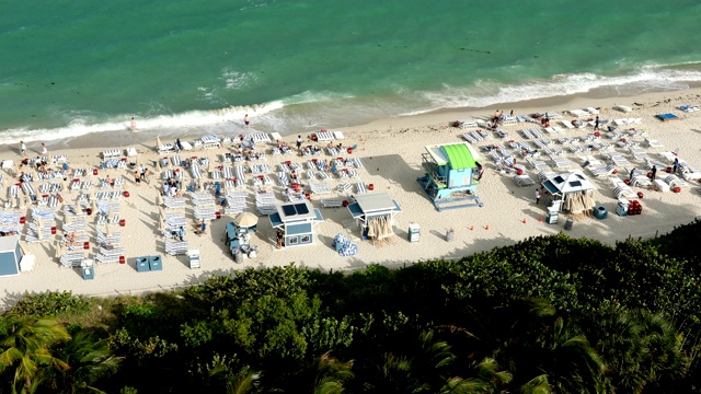 迈阿密海滩的观点视频下载