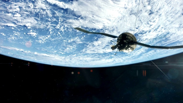 地球轨道卫星2。视频下载