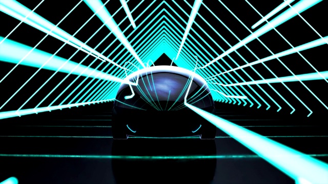 3D未来汽车运动设计视频下载