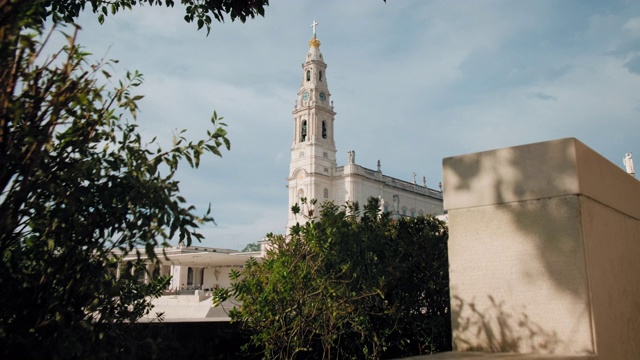 葡萄牙的法蒂玛圣殿视频素材