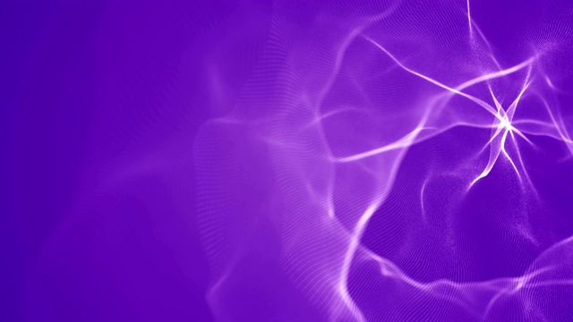抽象粒子可循环背景(紫色)视频素材