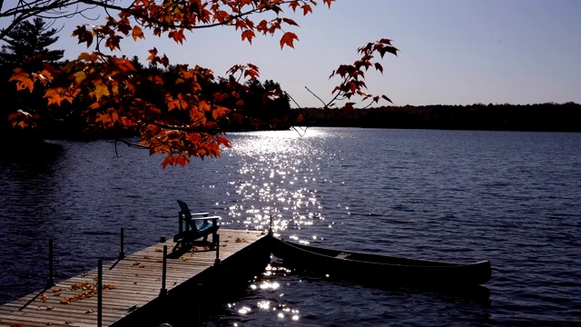湖边的秋色视频下载