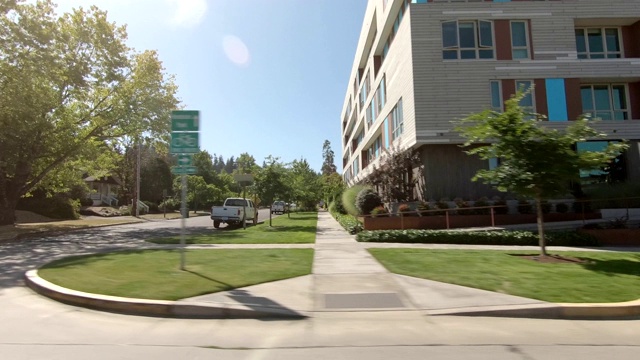 Eugene Campus IV同步系列左视图驾驶工艺板视频素材