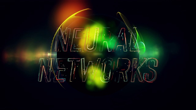 神经网络标题视频素材