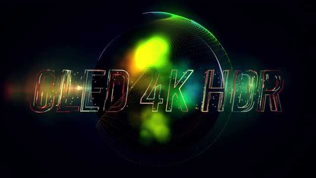 OLED 4K HDR标题视频下载