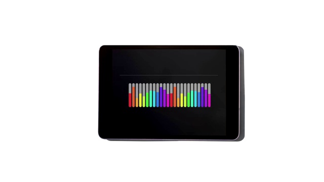 彩色条形平板电脑视频下载