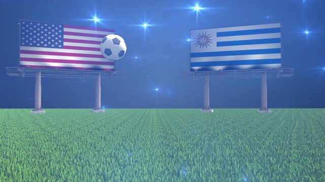 美国对乌拉圭视频素材