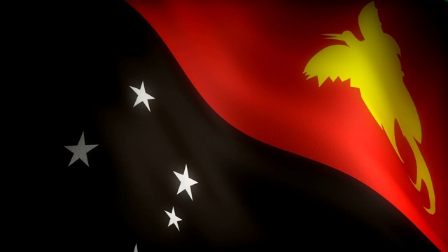 巴布亚新几内亚国旗视频下载
