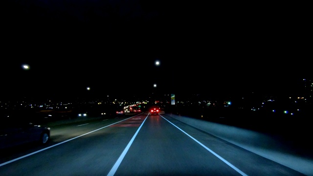 西雅图桥IV同步系列前视图驾驶工艺板视频素材