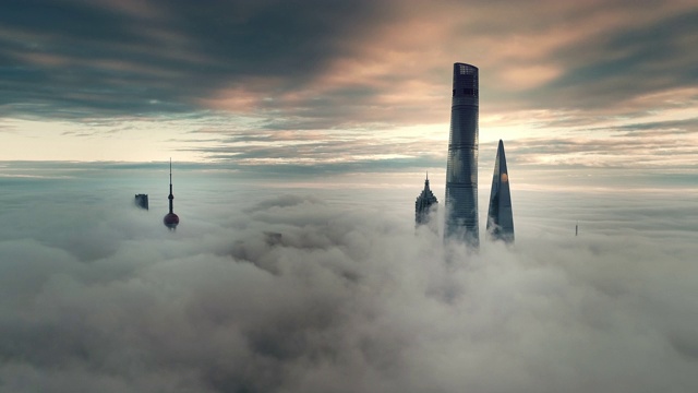 上海云视频素材