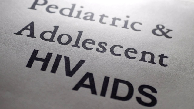 小儿艾滋病和青少年艾滋病一页视频下载