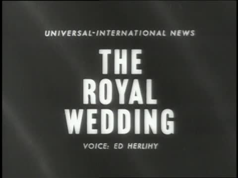 玛格丽特公主与安东尼·阿姆斯特朗·琼斯在威斯敏斯特大教堂举行婚礼。视频下载