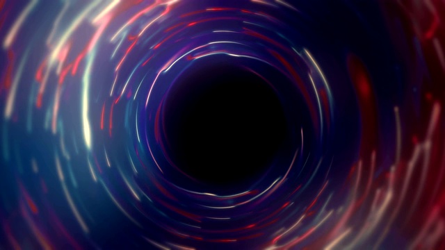 摘要隧道发光线循环背景动画视频下载