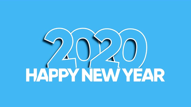 2020年新年快乐视频素材