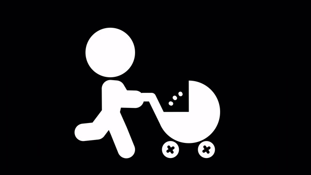 图标婴儿车视频下载