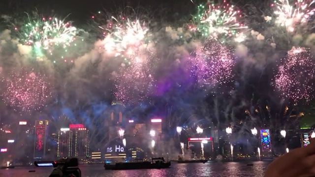 新年在中国香港。视频购买