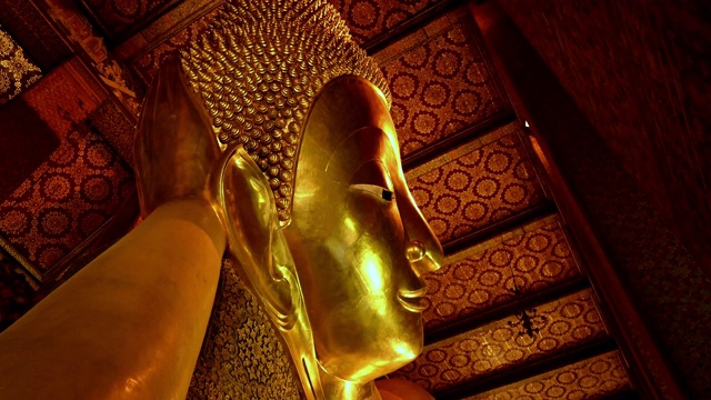 卧佛在卧佛寺，曼谷视频下载