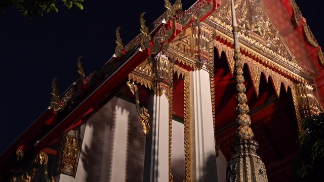 曼谷，卧佛寺视频素材