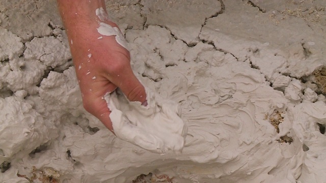 触摸盖瑟锅泥，索尔德马尼亚纳，玻利维亚视频下载