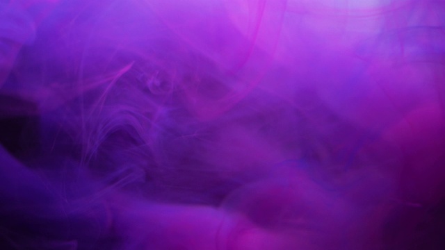 抽象烟雾紫色油墨悬浮背景视频下载