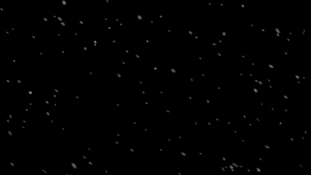 雪花背景遮罩黑色背景高清1920x1080视频素材