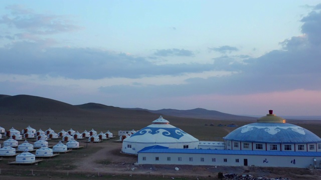 中国内蒙古太浦斯旗丘陵地区WS村视频下载