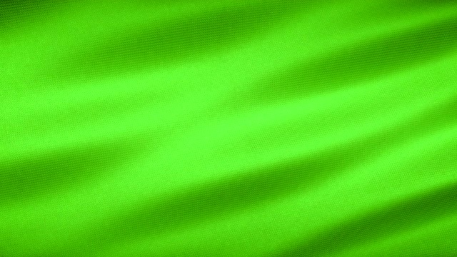 逼真的绿色织物织物纹理无缝环背景视频素材
