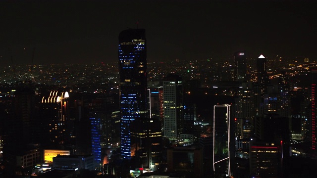 伊斯坦布尔的商业中心城市maslak视频下载