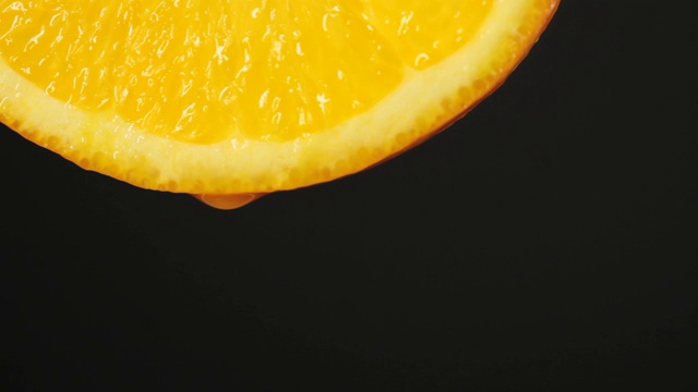 特写橙片视频素材