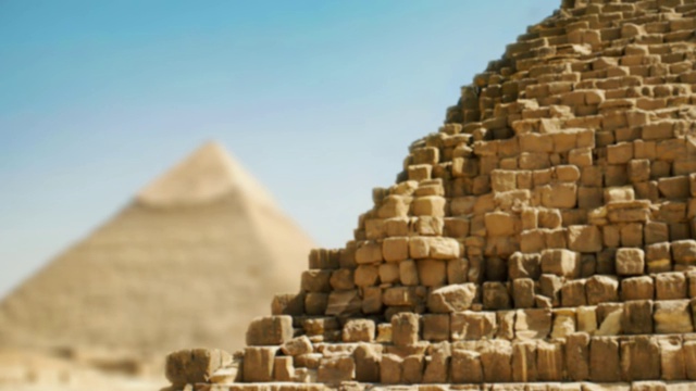 吉萨大金字塔视频素材