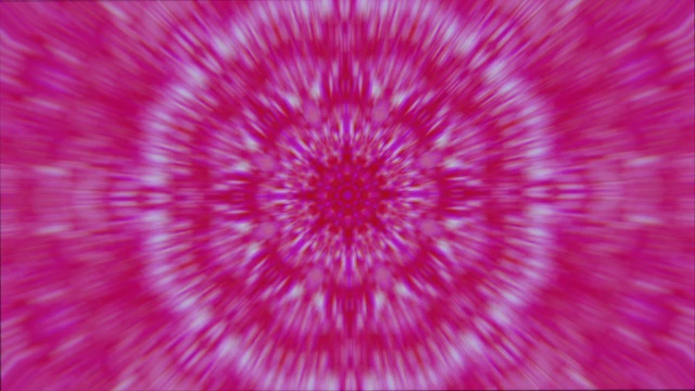 为抽象视频转换圆形饰品，彩虹粒子视频素材