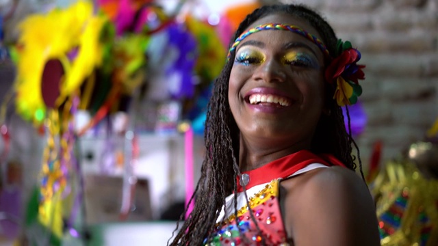 Frevo舞者巴西视频素材
