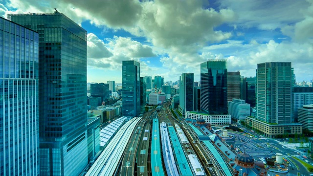 日本东京:东京站视频素材
