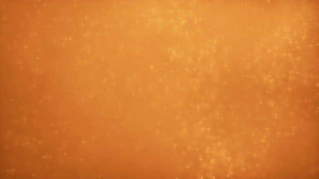 4K橙色和黄色星夜背景可循环视频素材