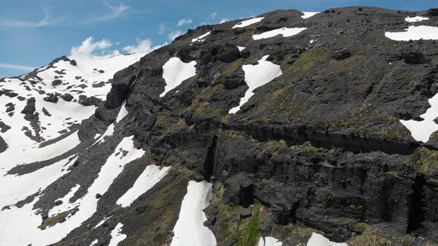 内华达山脉火山山坡在孔吉里奥国家公园视频素材