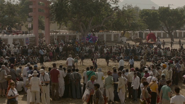 一群人在玩卡巴迪，印度。视频下载